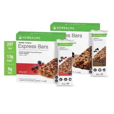 F1 Express Bars (7 Bars per box) - Herbalife South Africa - Shop Wellness